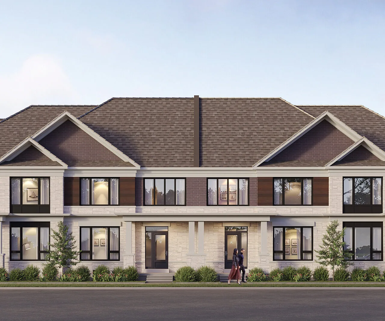 Hygge Towns Rear Lane Towns Lind