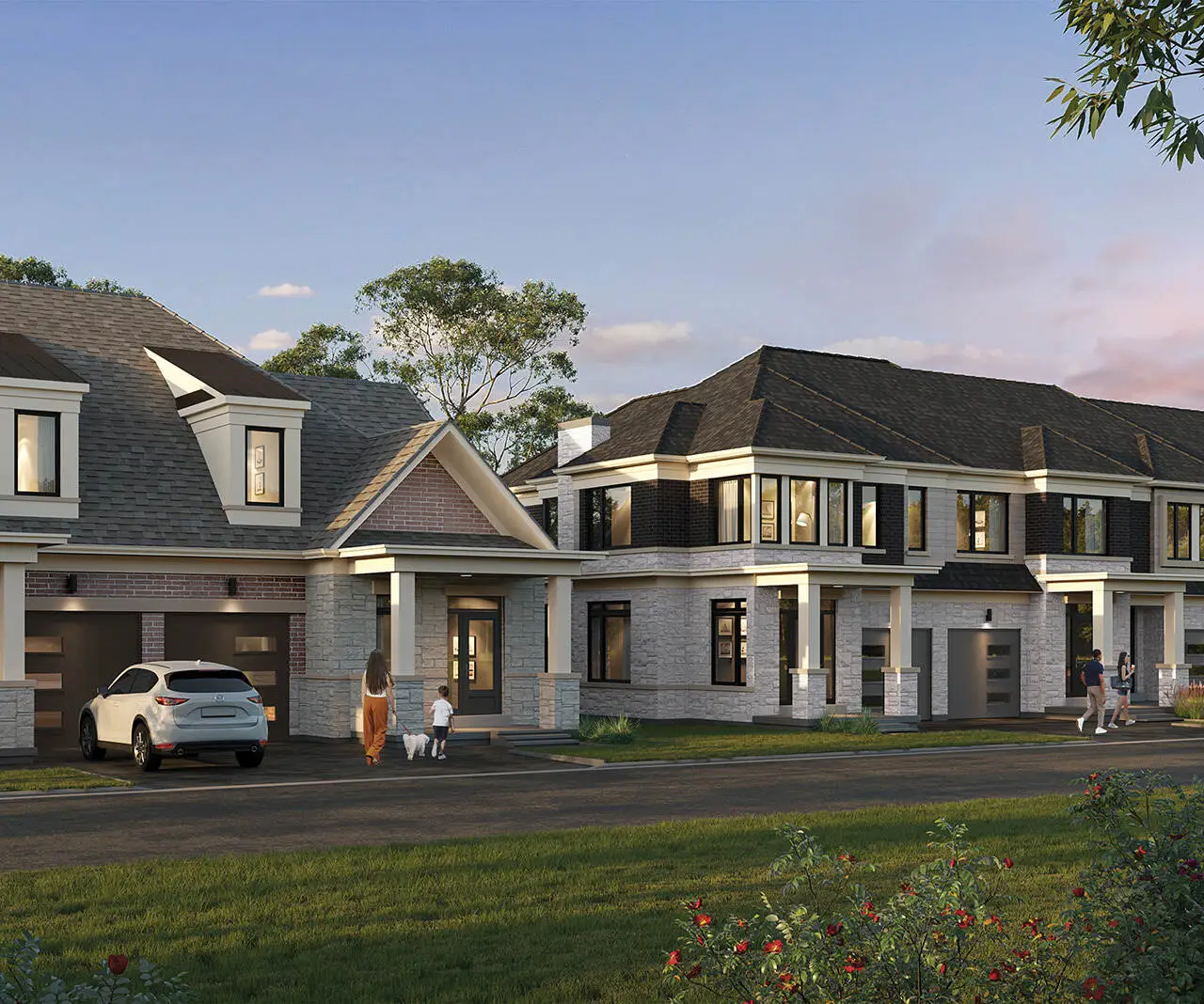 Hygge Towns Streetscape Lindsay