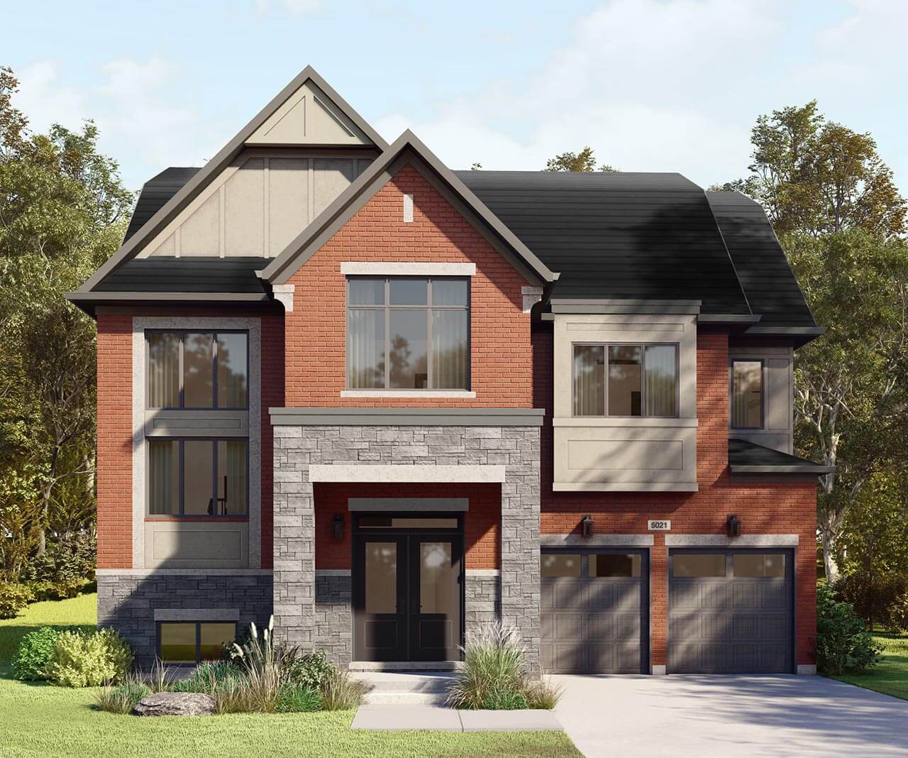 Arbor west 50_ Collection Plan 21 Elevation A (1)