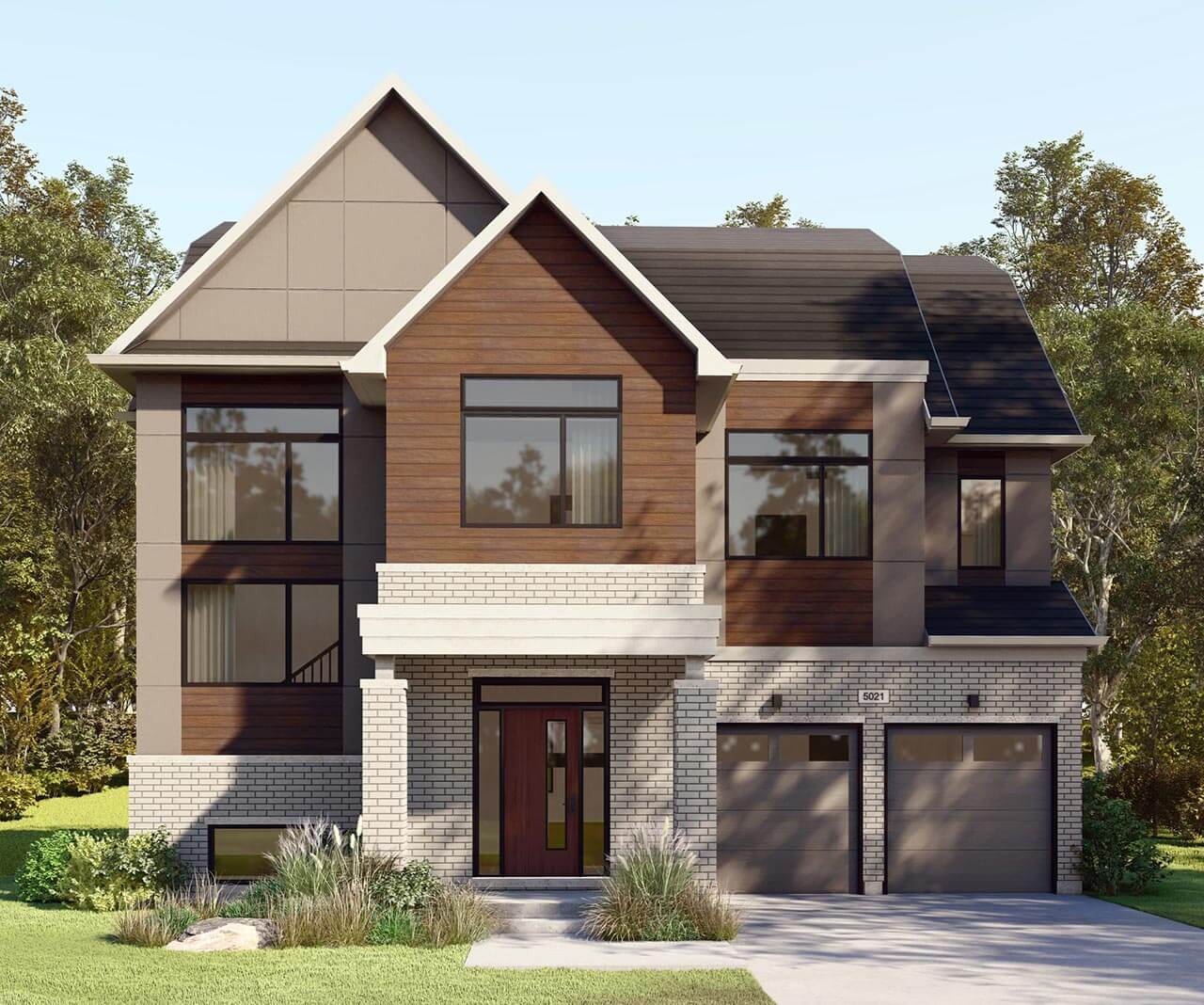 Arbor west 50_ Collection Plan 21 Elevation B (1)