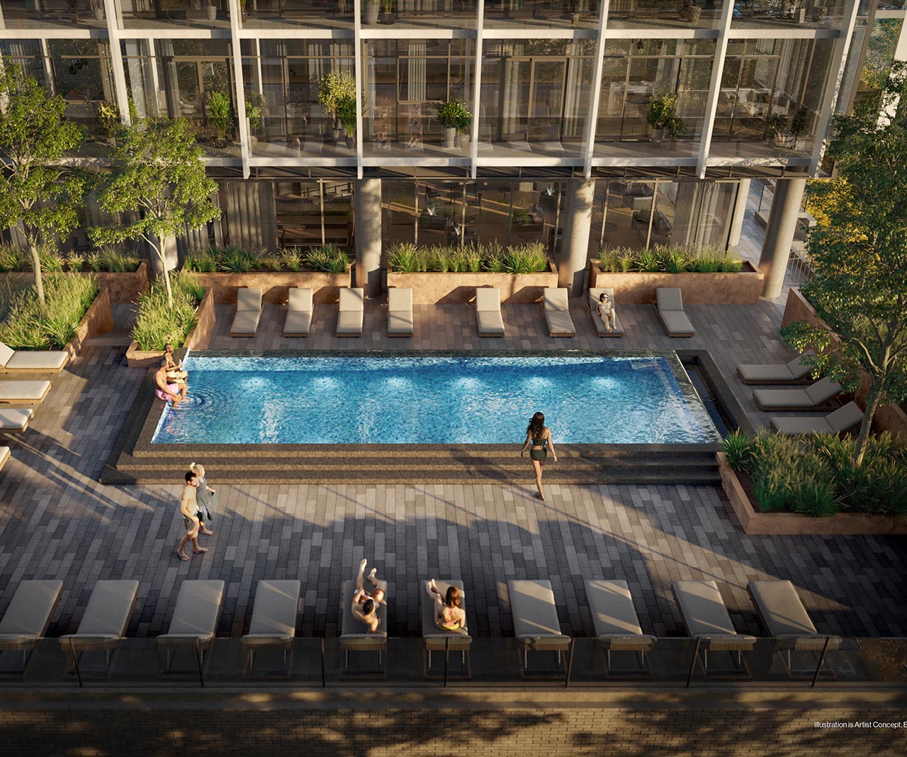 Pickering City Centre Rooftop Pool Pickering