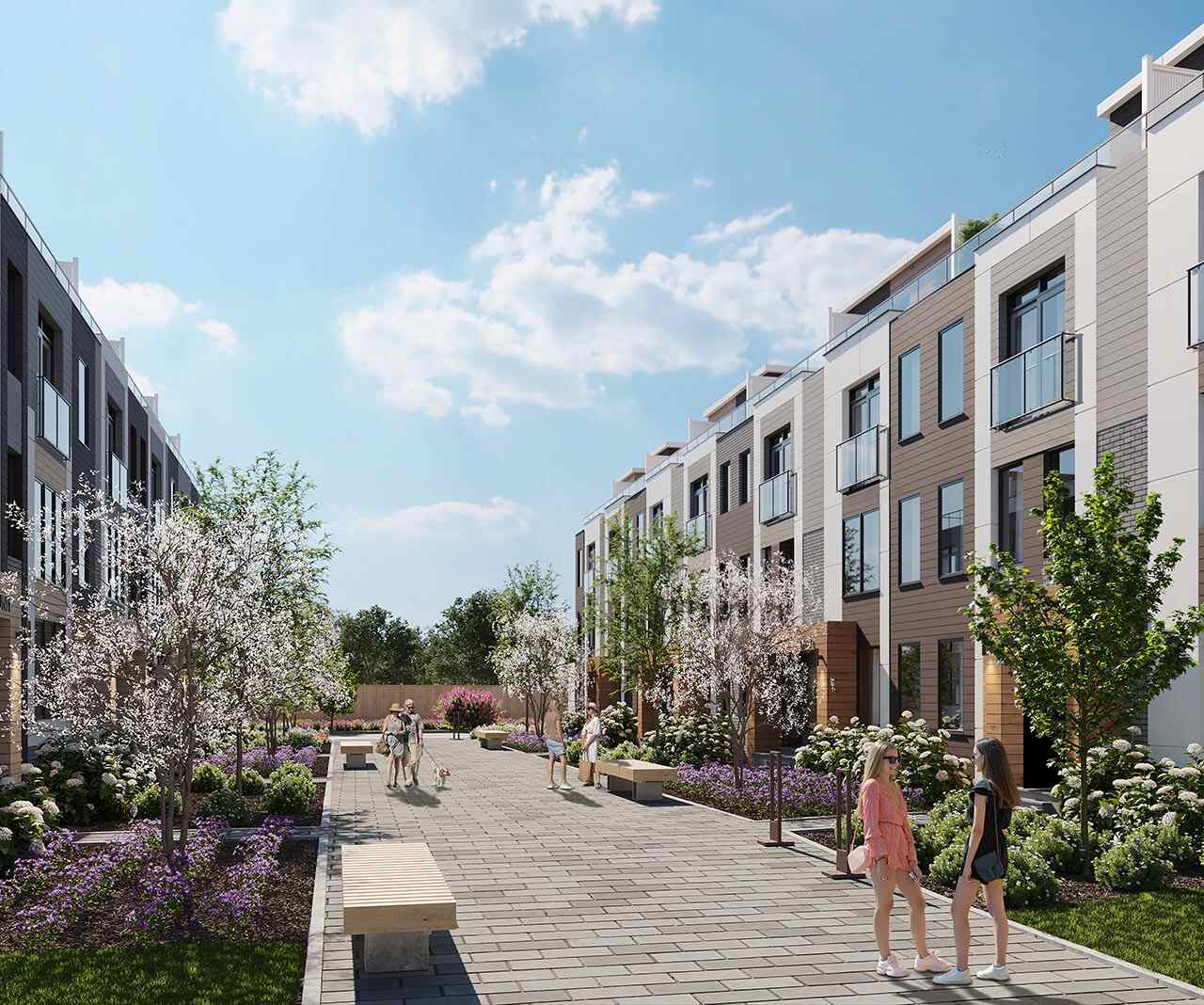 Qui Modern Towns - Streetscape (1)