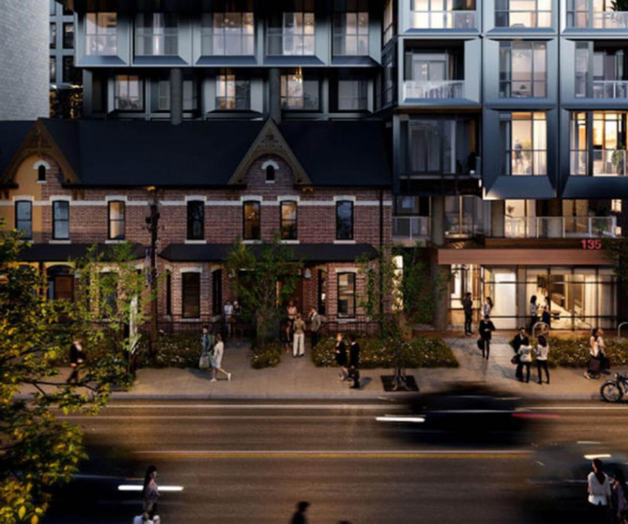 Addison Condos Entrance (1)